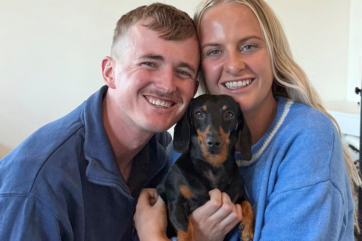 Dachshund reunited with owner after 18 months lost on island had put on weight