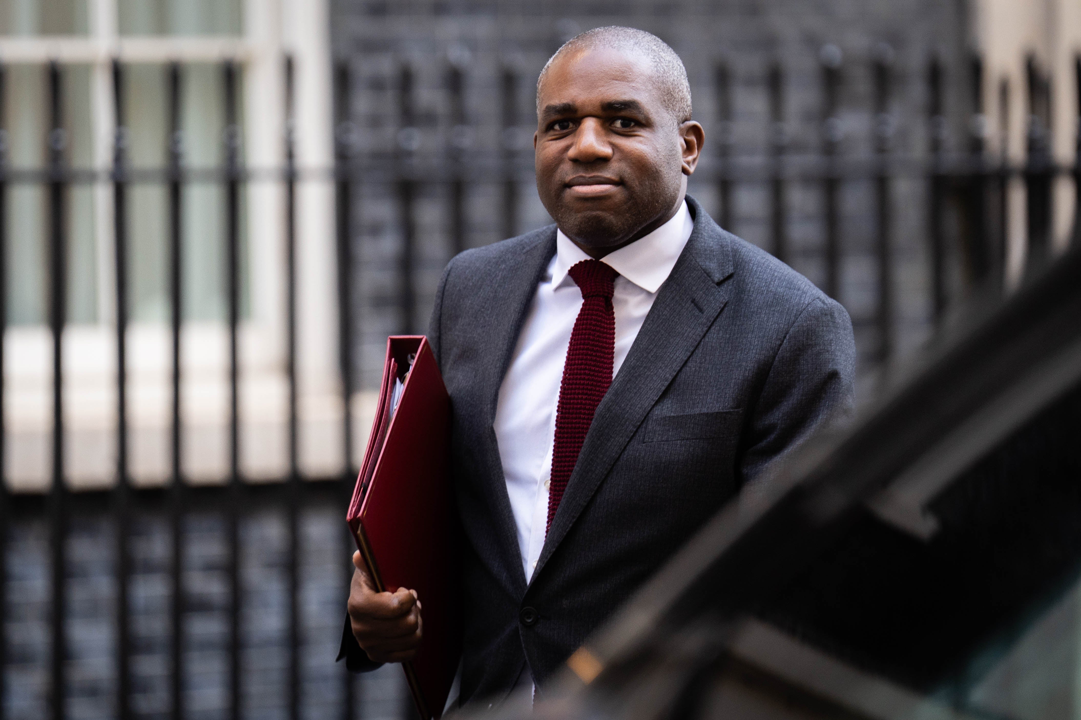 Foreign Secretary David Lammy t (James Manning/PA)