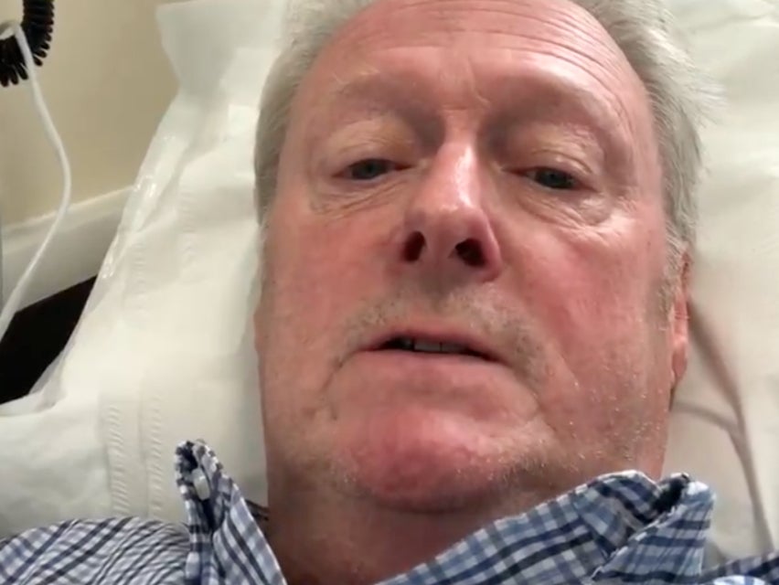 ‘Coronation Street’ star Charlie Lawson shares video from hospital