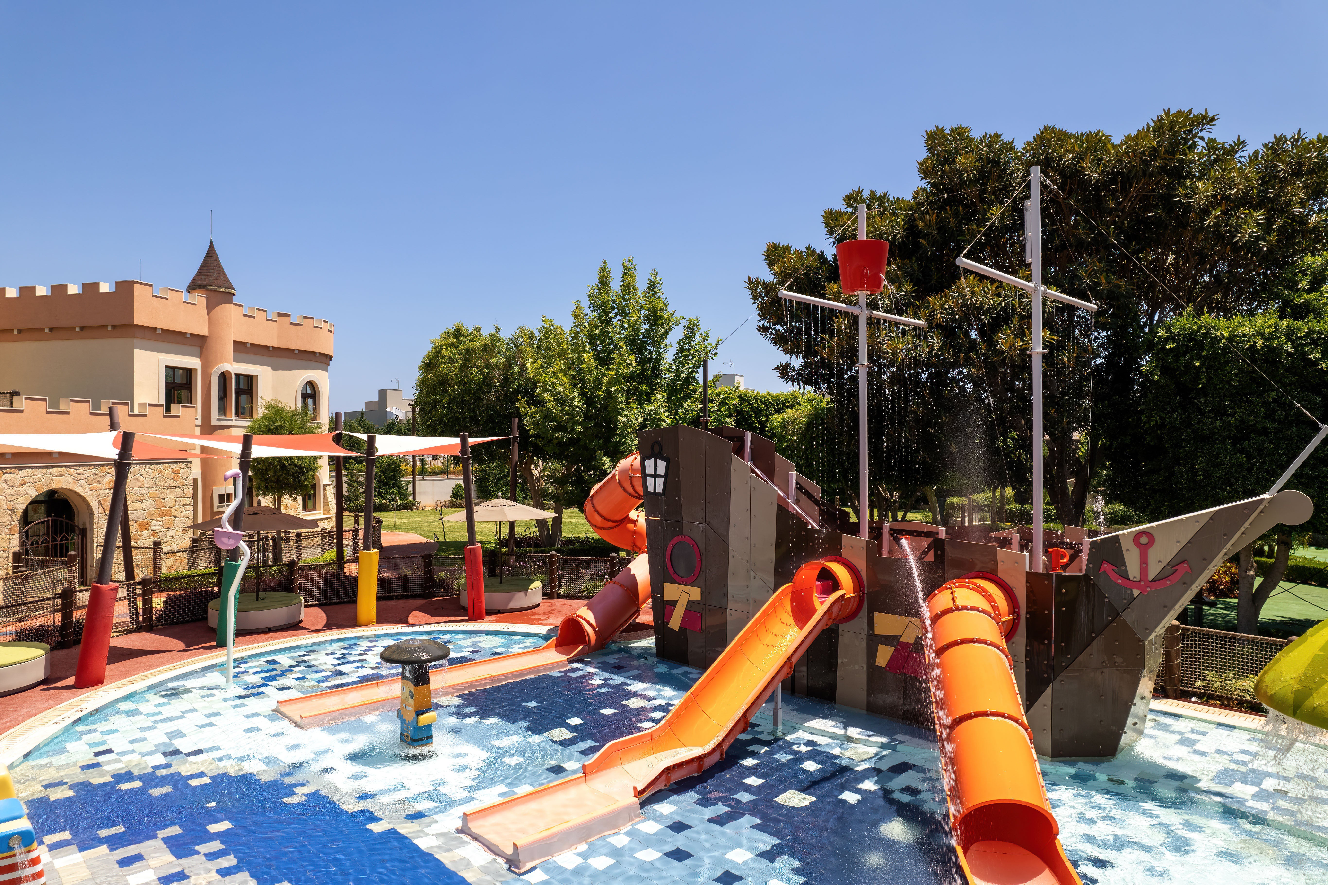 The resort is fantastic for children