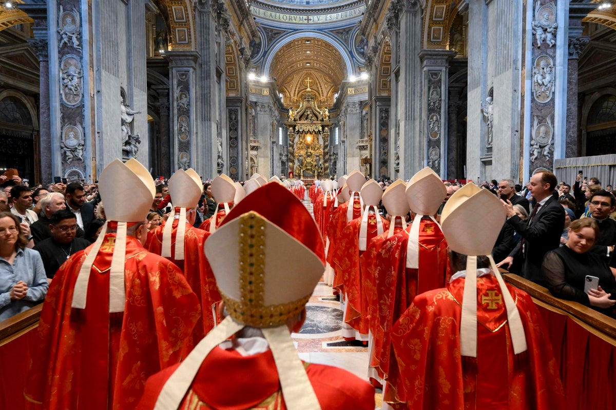 Watch live: Cardinals begin choosing new pope in largest ever conclave