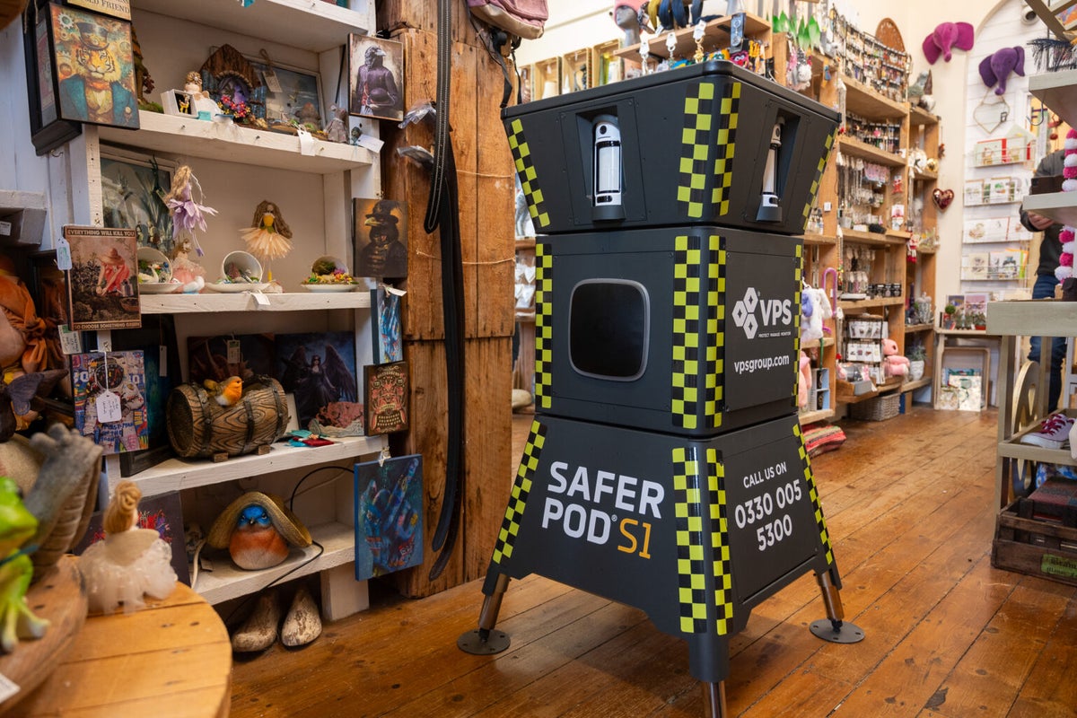 Dalek' CCTV pods rolled out to stop shoplifting