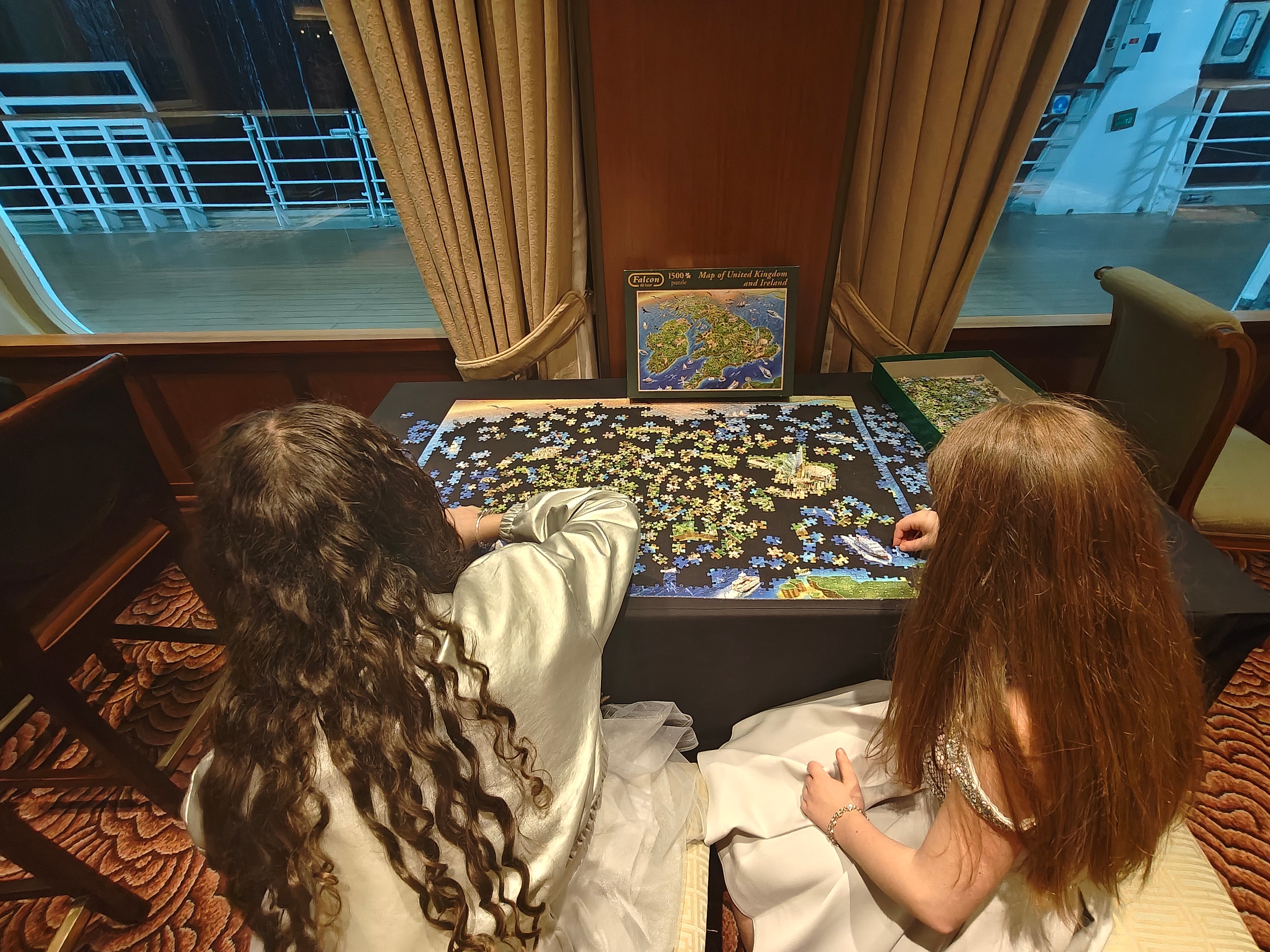  There is plenty aboard Cunard ships to keep kids off their phones