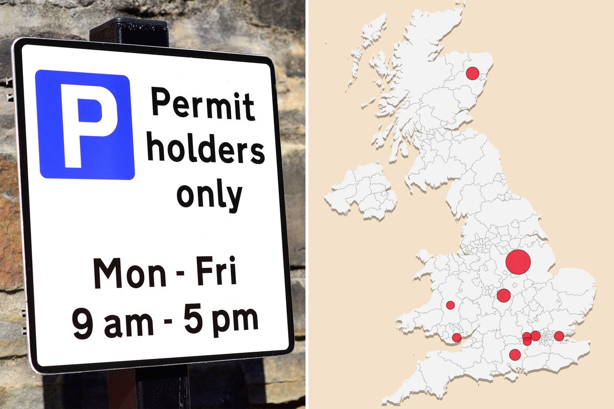 Mapped: UK councils collect 360 million from parking permits over five years