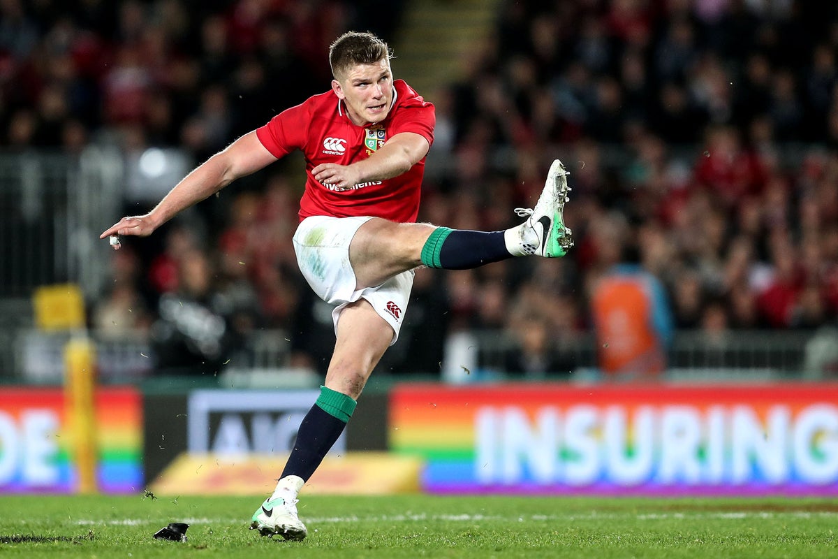 Andy Farrell explains why son Owen was omitted from Lions squad - but reveals fly half could still be called up