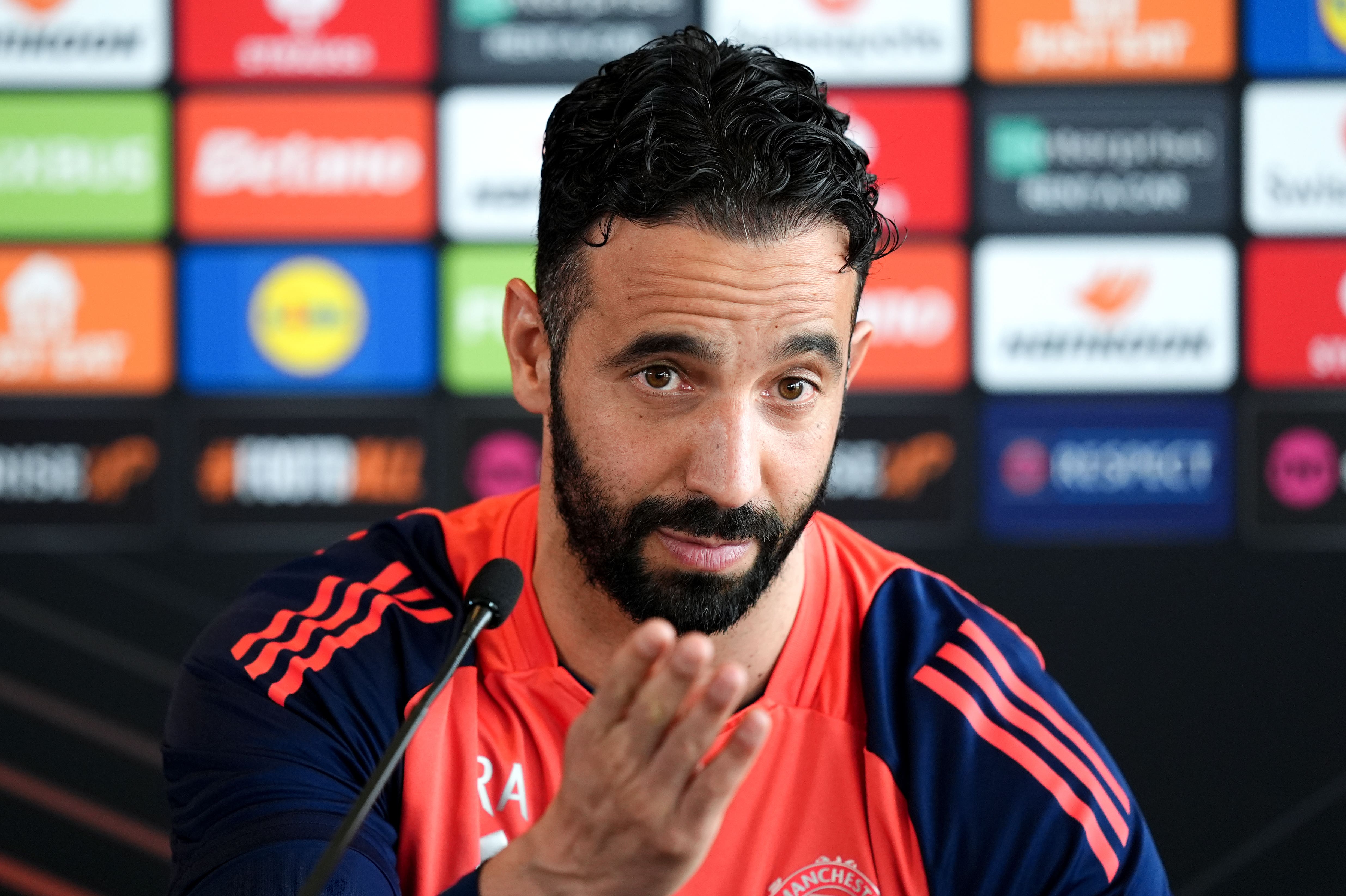 Ruben Amorim has presided over a disastrous Premier League season for United