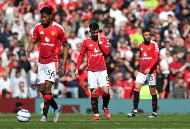 <p>Manchester United have been prone to capitulation this season</p>