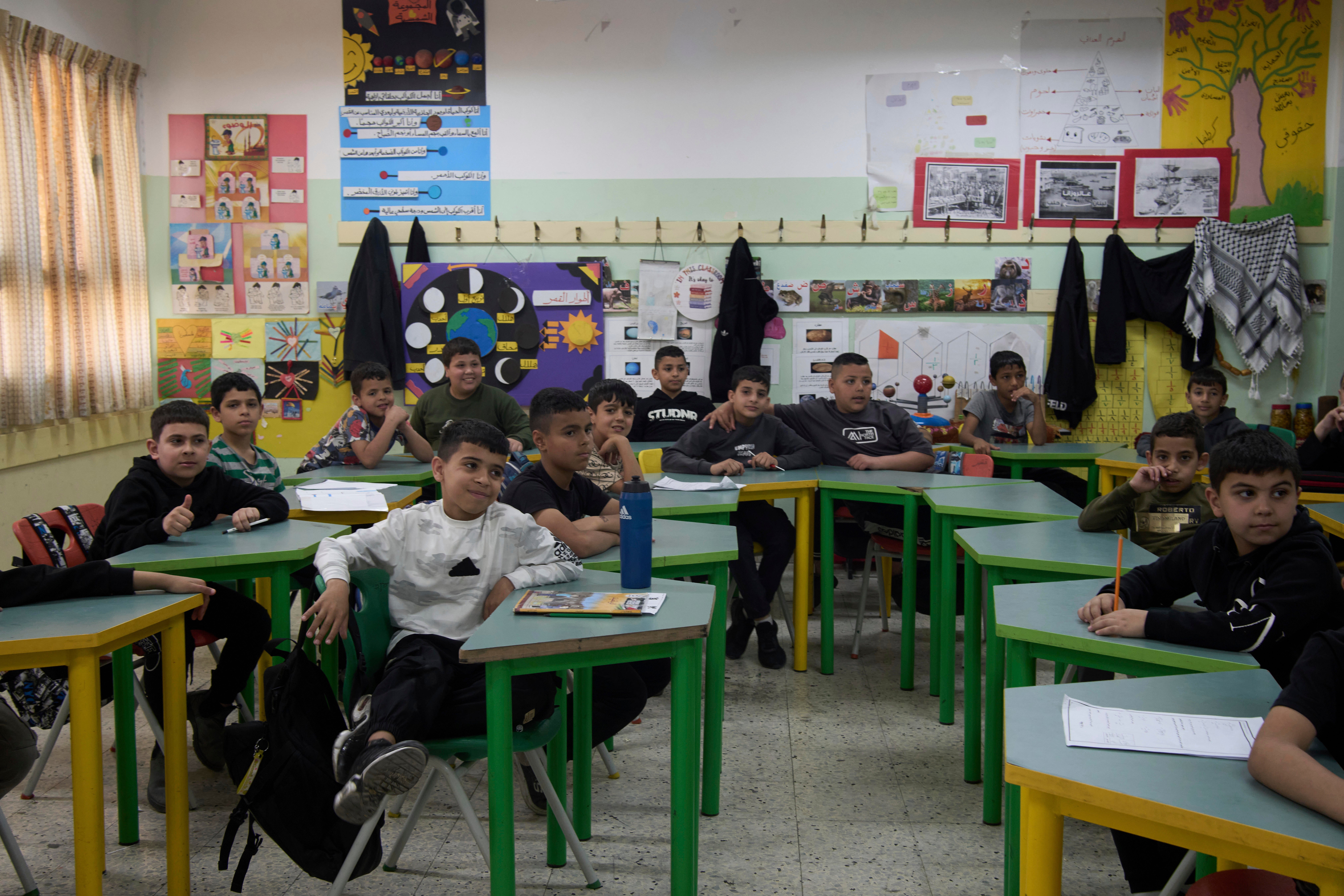 Israel Palestinians UNRWA schools