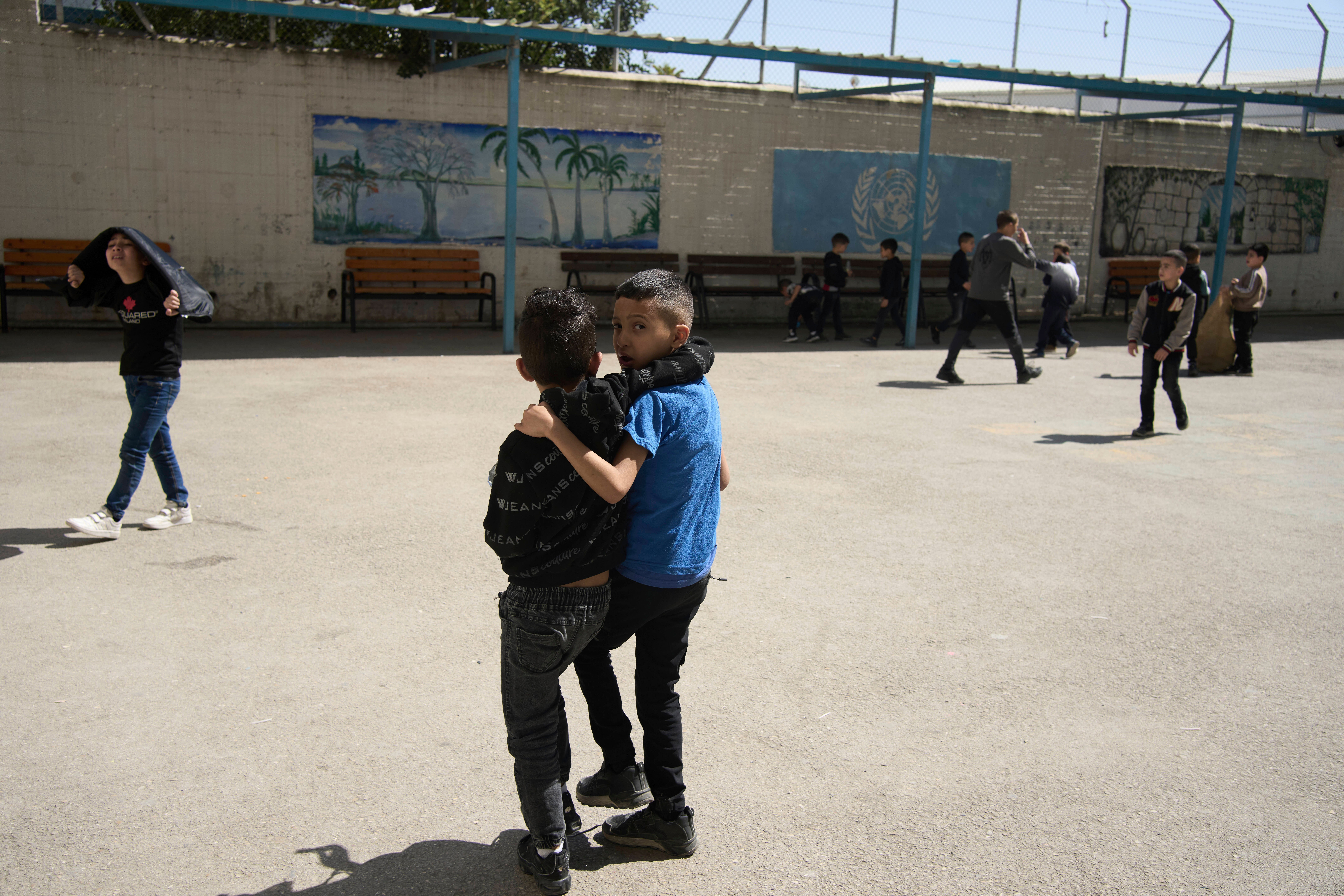 Israel Palestinians UNRWA schools