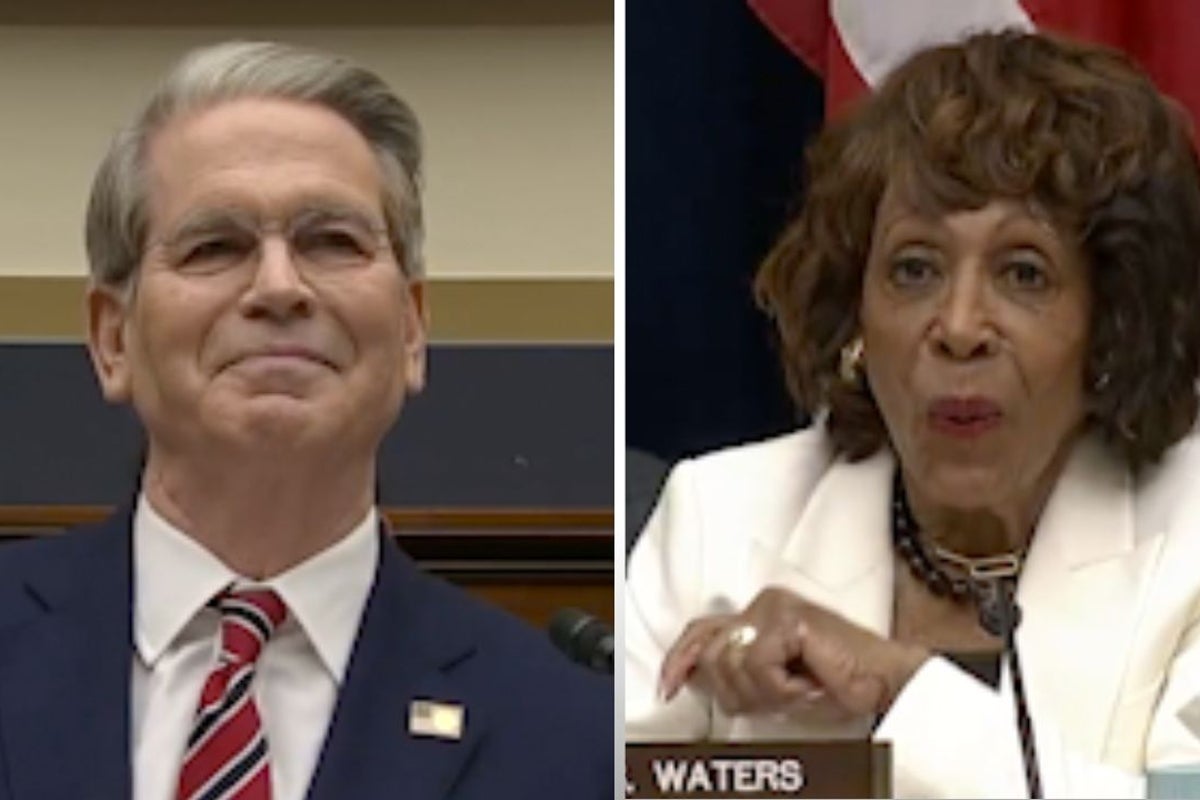 ‘You were much better at the Electric Slide’ Bessent reveals to Waters they partied together years ago