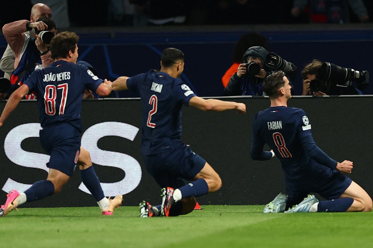 PSG v Arsenal LIVE: Latest updates as Ruiz goal makes Gunners Champions League comeback harder