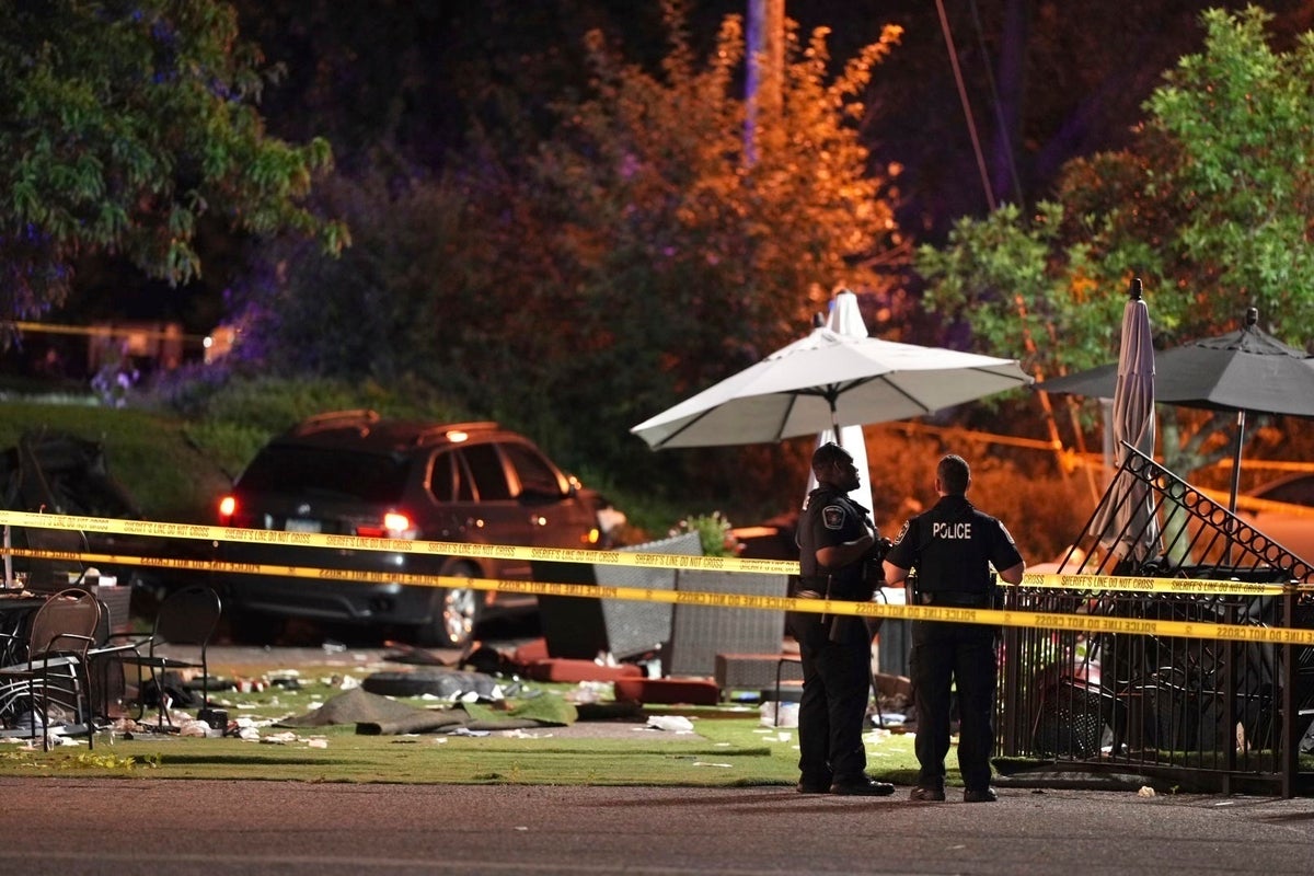 Drunken driver who plowed into Minnesota restaurant patio, killing 2, pleads guilty to murder