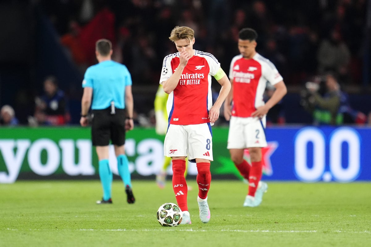 PSG v Arsenal LIVE: Result and reaction as Gunners crash out of Champions League at semi-final stage