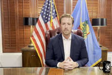 Oklahoma’s MAGA superintendent who demanded Bibles in class faces investigation after TV in his office shows naked women