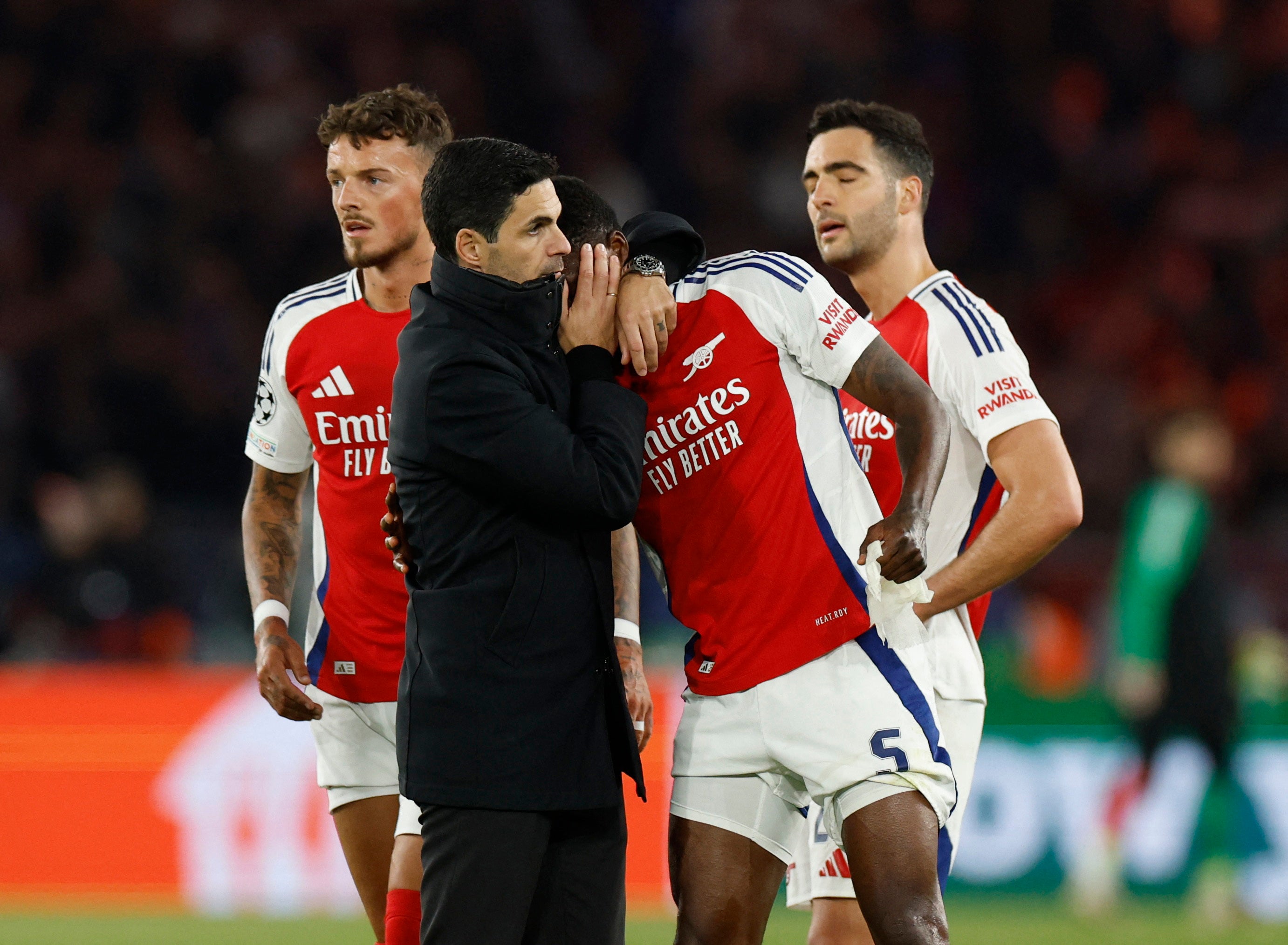 Arsenal could not organize an iconic European return against the PSG