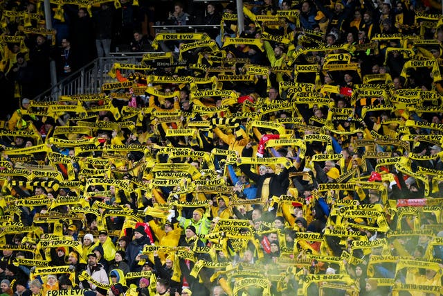 <p>A vibrant atmosphere will be expected as Tottenham visit Bodo/Glimt in the north of Norway</p>
