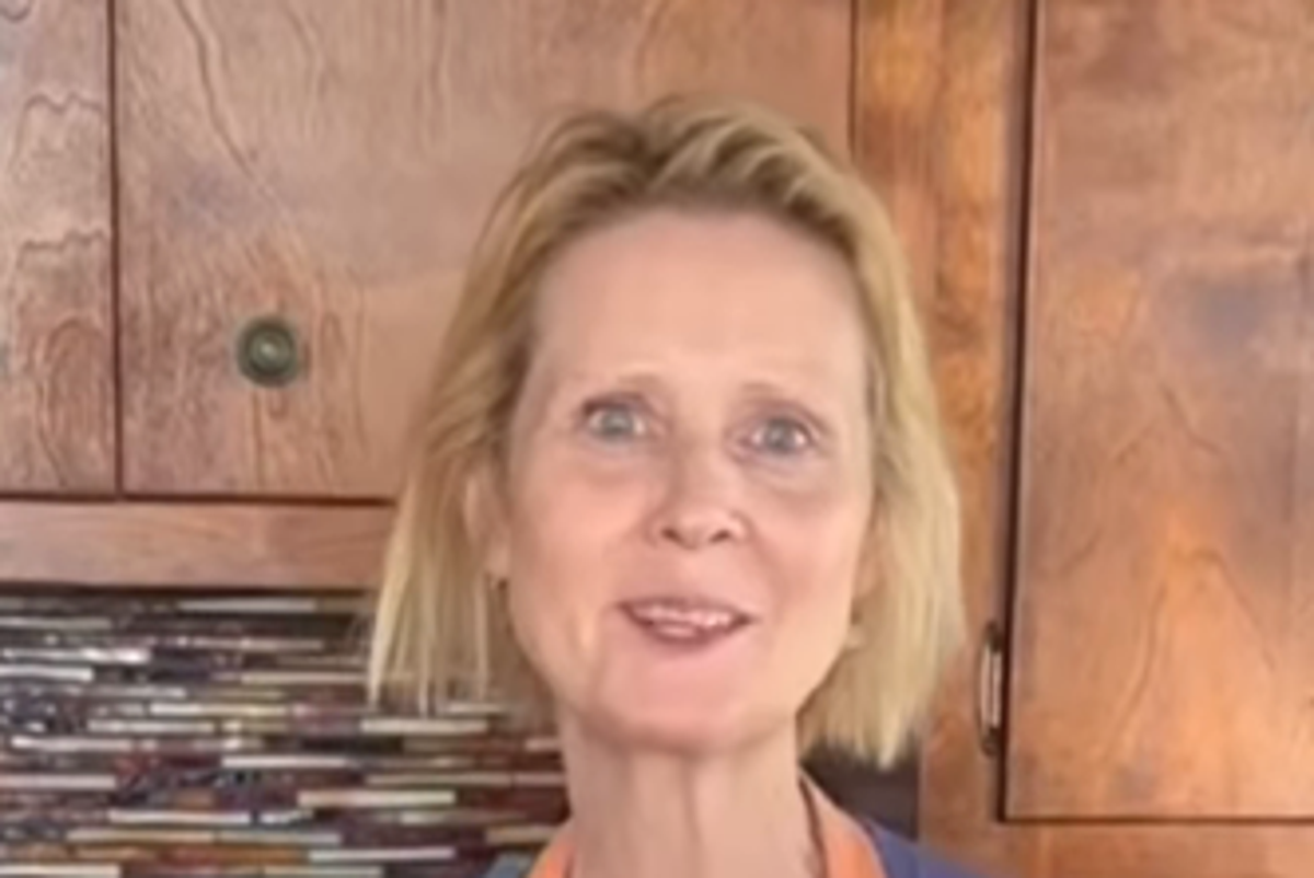 Sex and the City’s Cynthia Nixon gives fans a glimpse inside cosy kitchen in East Hamptons home