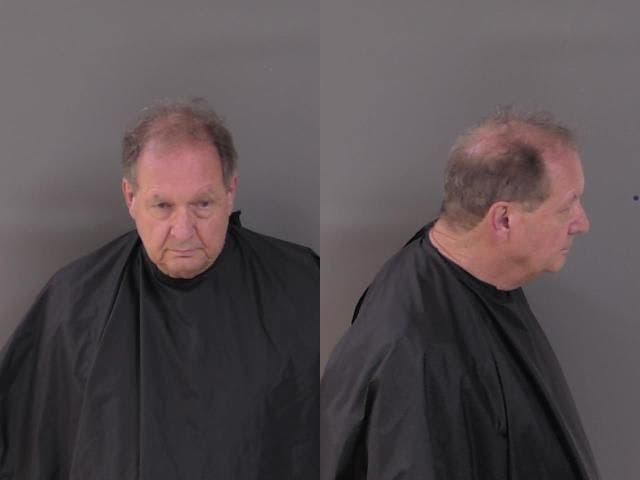 <p>Andrew Mustapick, 70, has been accused of attempting to hire a hitman to kill a teenage victim he had forced into a ‘sex slave contract’</p>