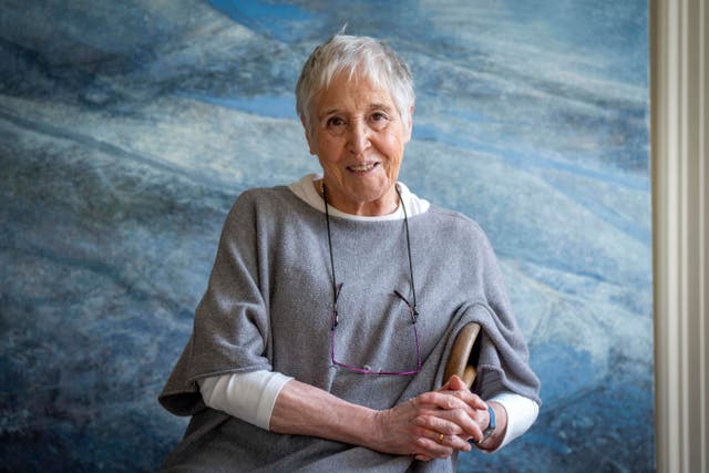 Artist Victoria Crowe celebrates her 80th birthday on the anniversary of VE Day (Jane Barlow/PA)