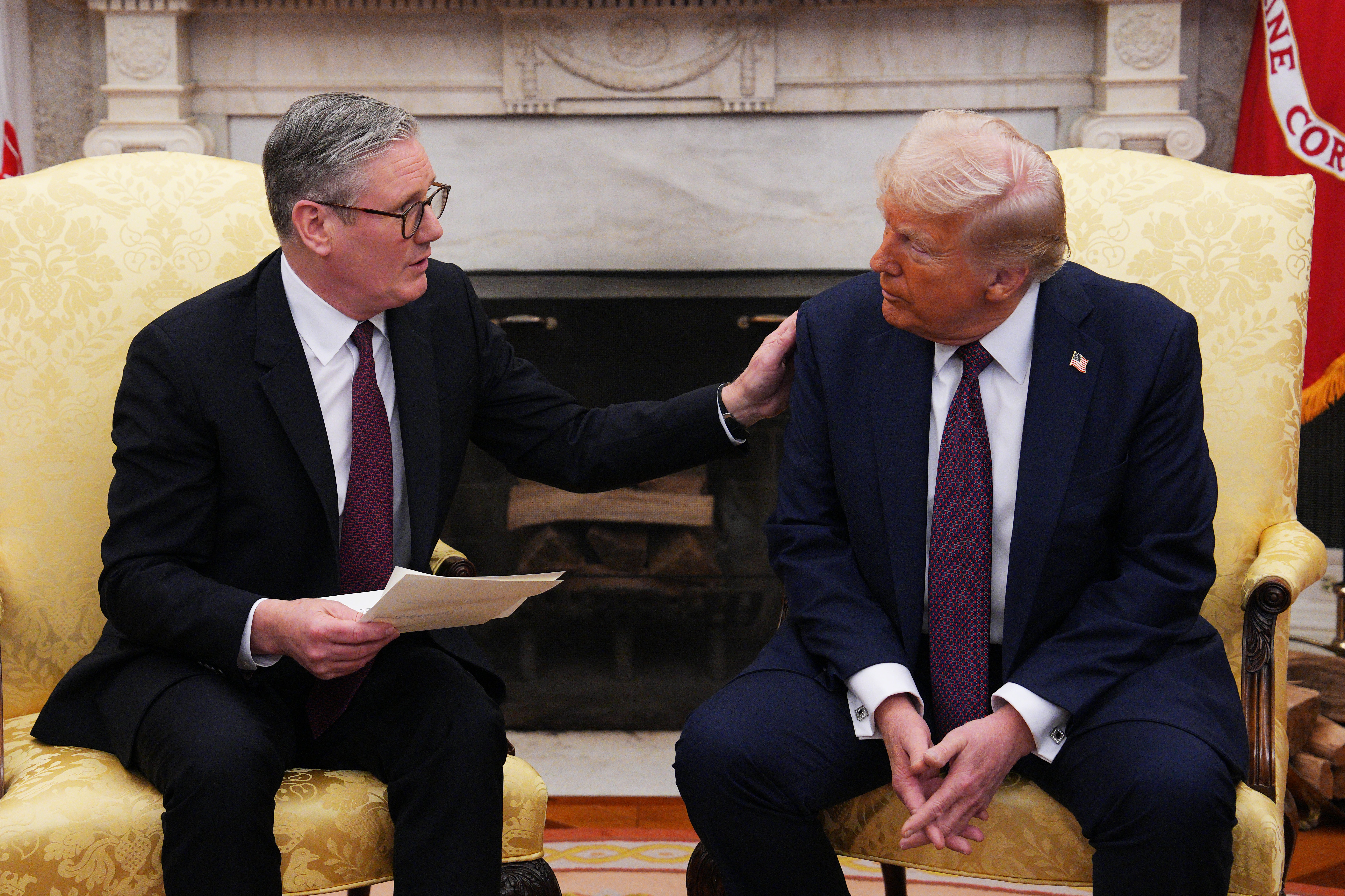 Sir Keir Starmer has adopted a diplomatic tone in dealings with Donald Trump