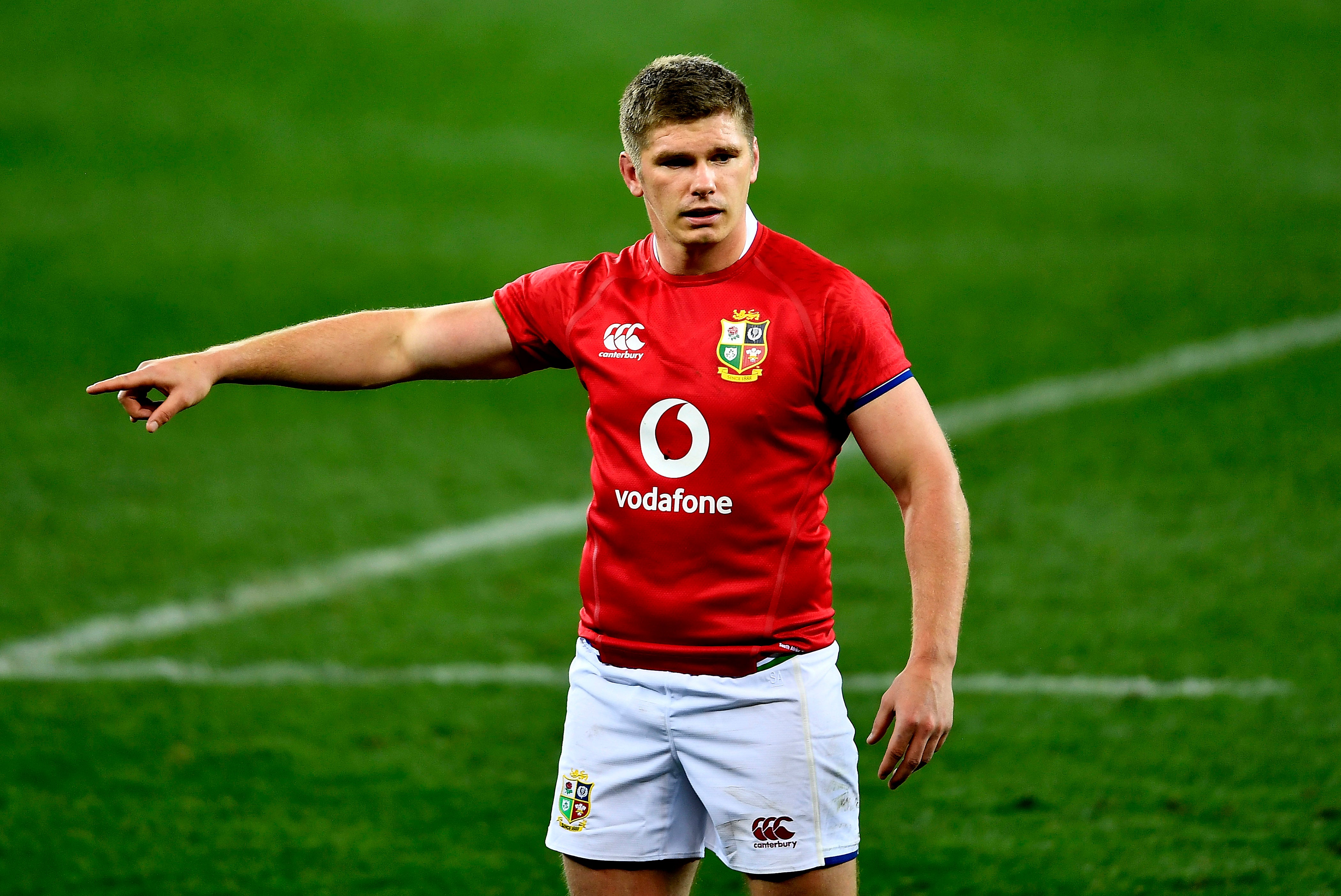 Owen Farrell has been left out of the Lions squad to face Australia