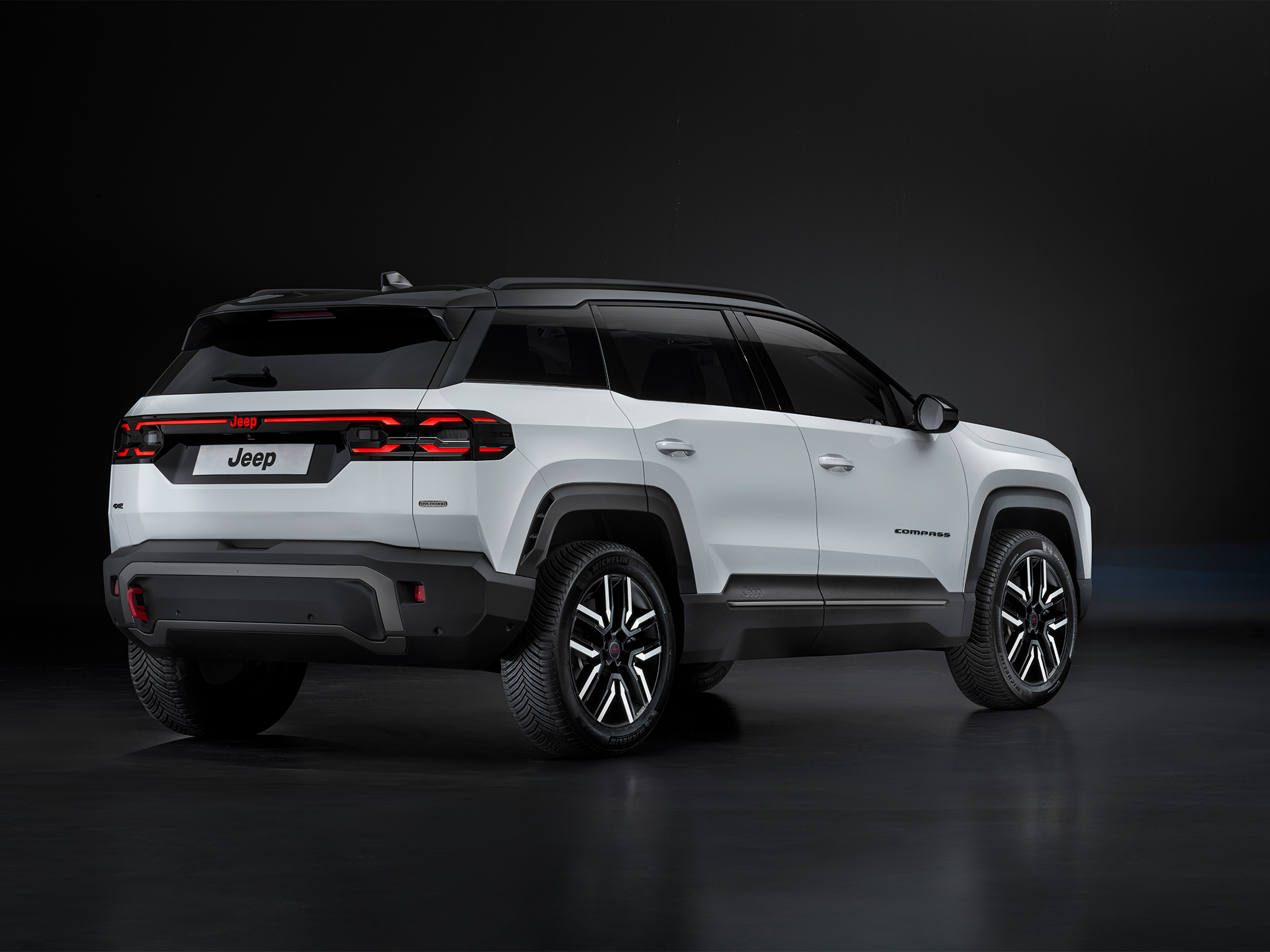 Boot space will total 550 litres in the Jeep Compass EV