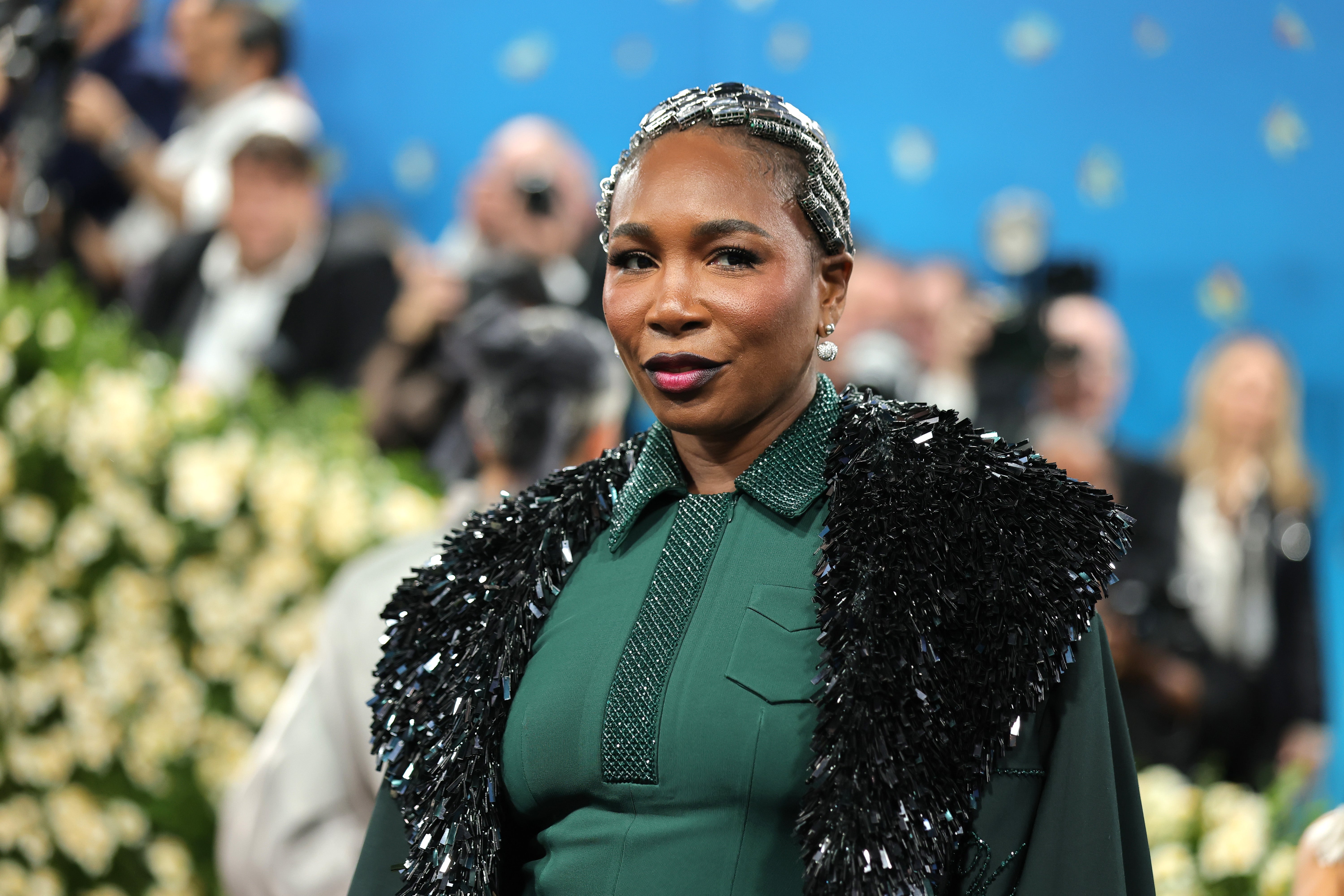 Venus Williams attends the 2025 Met Gala