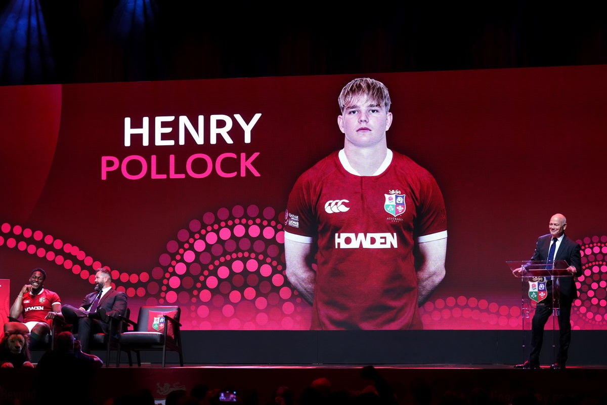 Henry Pollock’s rapid rise continues with British and Irish Lions selection