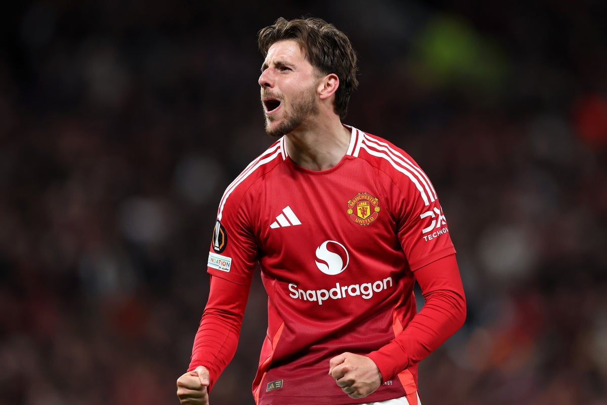 Man United v Athletic Bilbao LIVE: Mason Mount fires hosts to brink of Europa League final