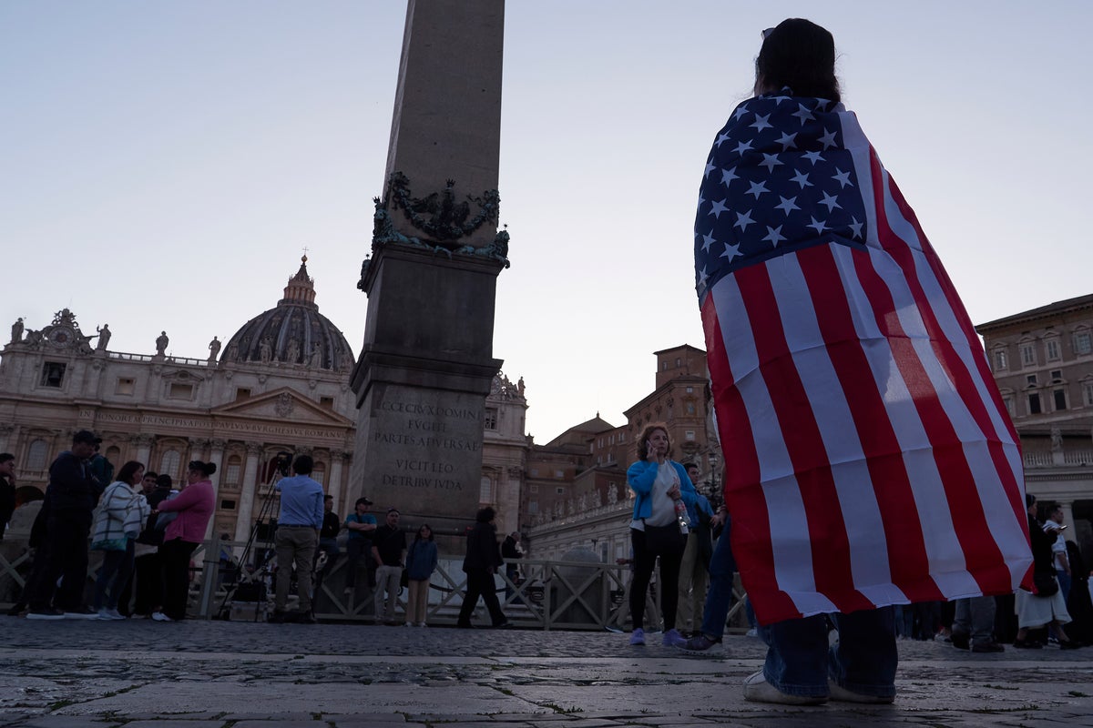 Americans in St. Peter's Square were stunned by choice of new pope