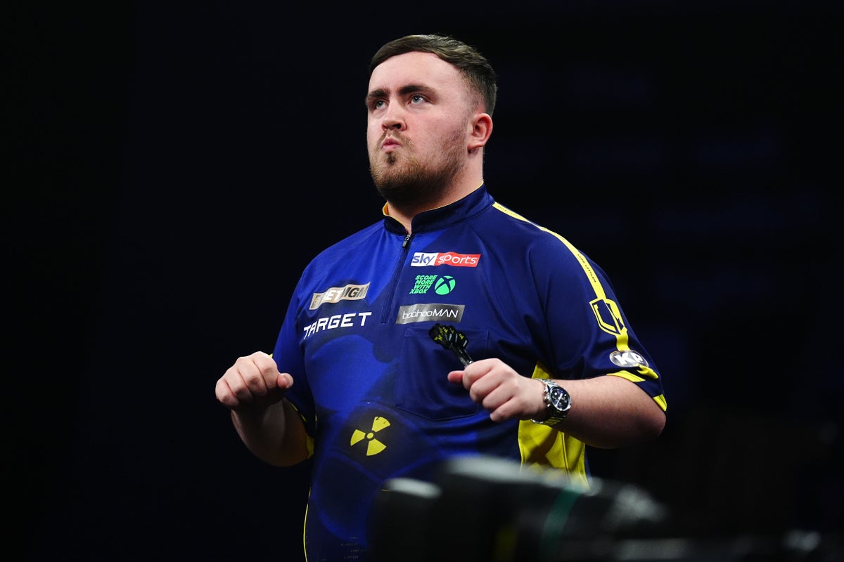 Luke Littler delights in goading Leeds crowd during Premier League win