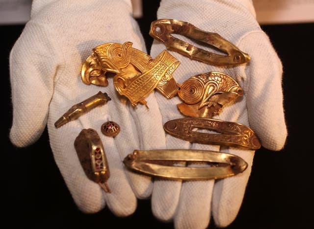 <p>Hoard of Britain’s largest collection of Anglo-Saxon treasure</p>