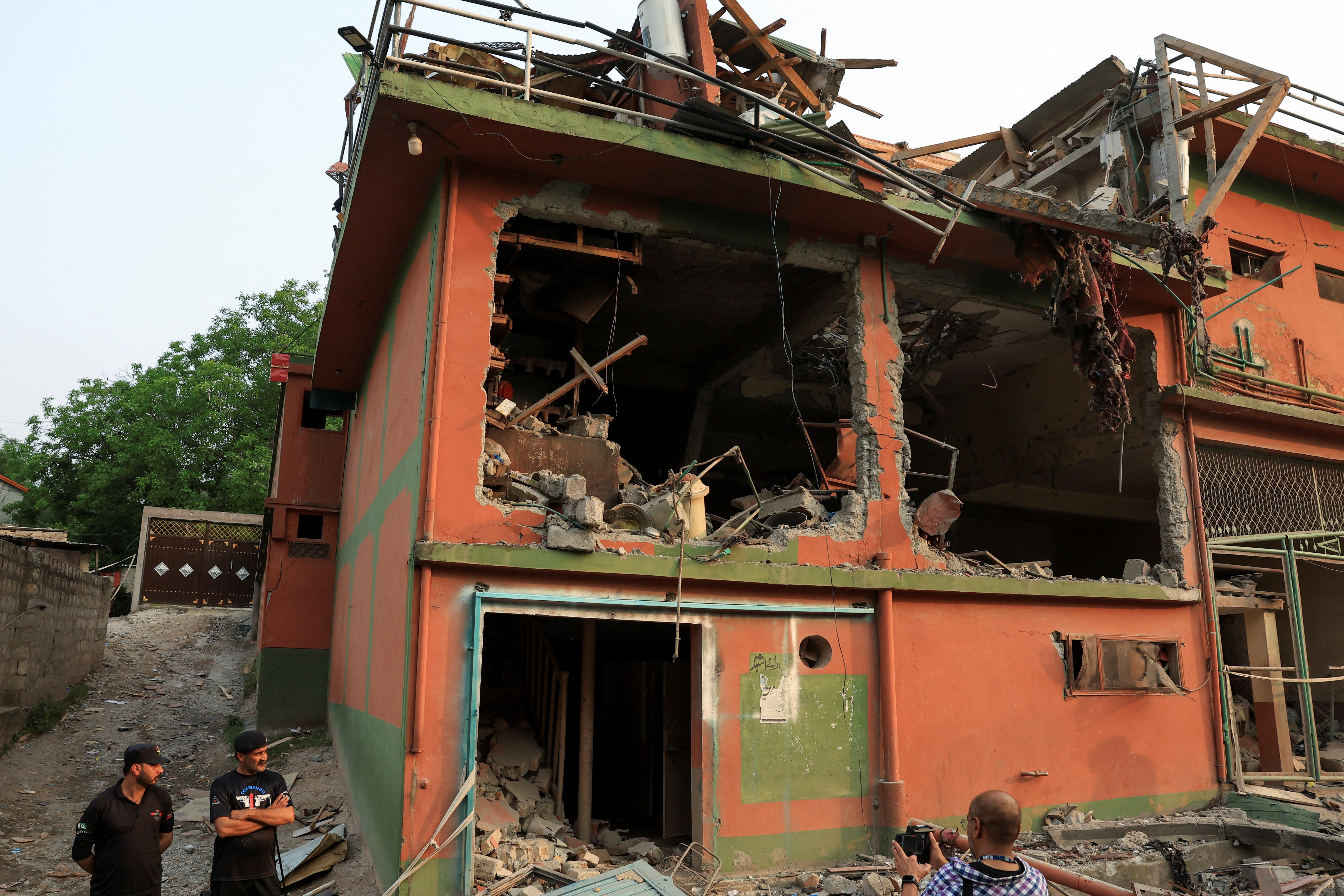 Pakistan vows to avenge killing of civilians after India claims to hit nine targets within Pakistani territory