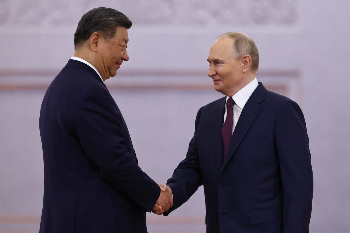 Ukraine-Russia war latest: Putin desperate for closer China ties as Xi visits Kremlin ahead of ‘Victory Day’ parade