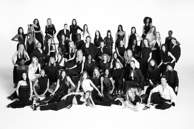 Zara celebrate 50 years with 50 iconic models (Steven Meisel/PA)