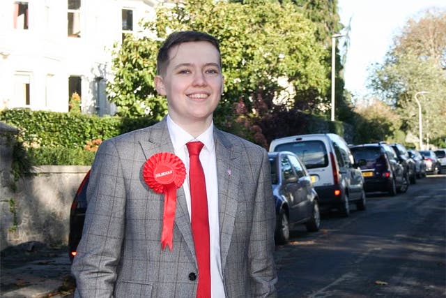 <p>Dylan Tippetts is Plymouth’s first openly trans councillor </p>