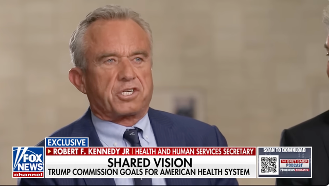 <p>RFK Jr. swerves past question about whether he's being controlled after his former running mate suggested he's not in charge, following Trump picking Dr. Casey Means as surgeon general</p>