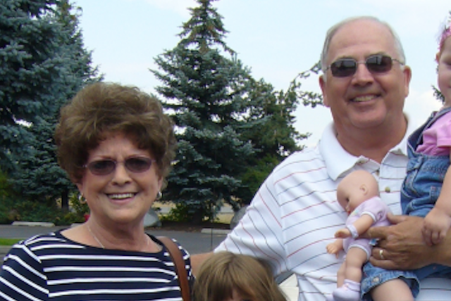 <p>Grandmother Peggy Bryant, 78, (left) died after eating an incorrectly labeled peanut butter cookie – to which she was 'deathly' allergic, her family says</p>