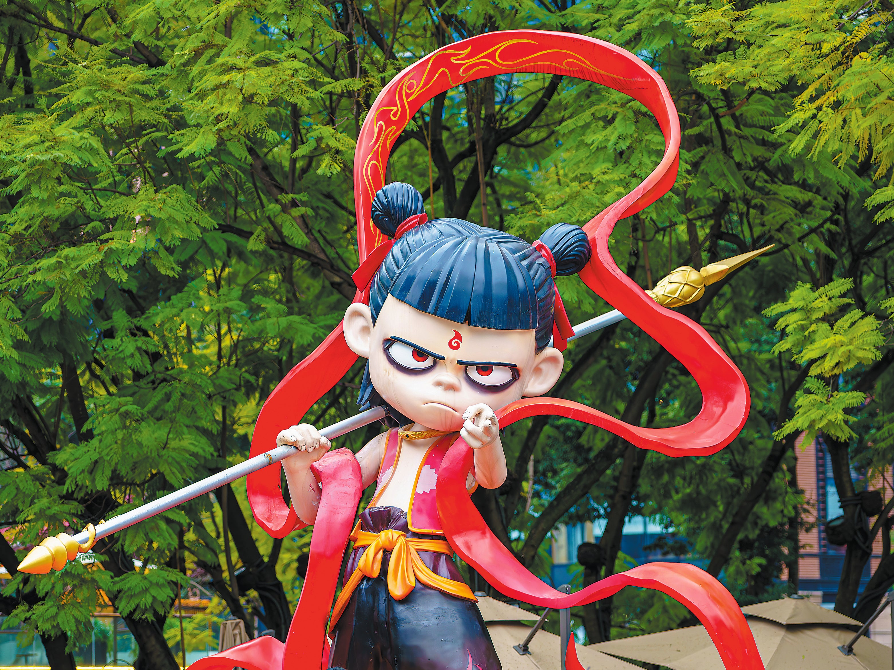 <p>Ne Zha 2 is loosely inspired by the Ming Dynasty (1368-1644) novel Fengshen Yanyi (Investiture of the Gods)</p>