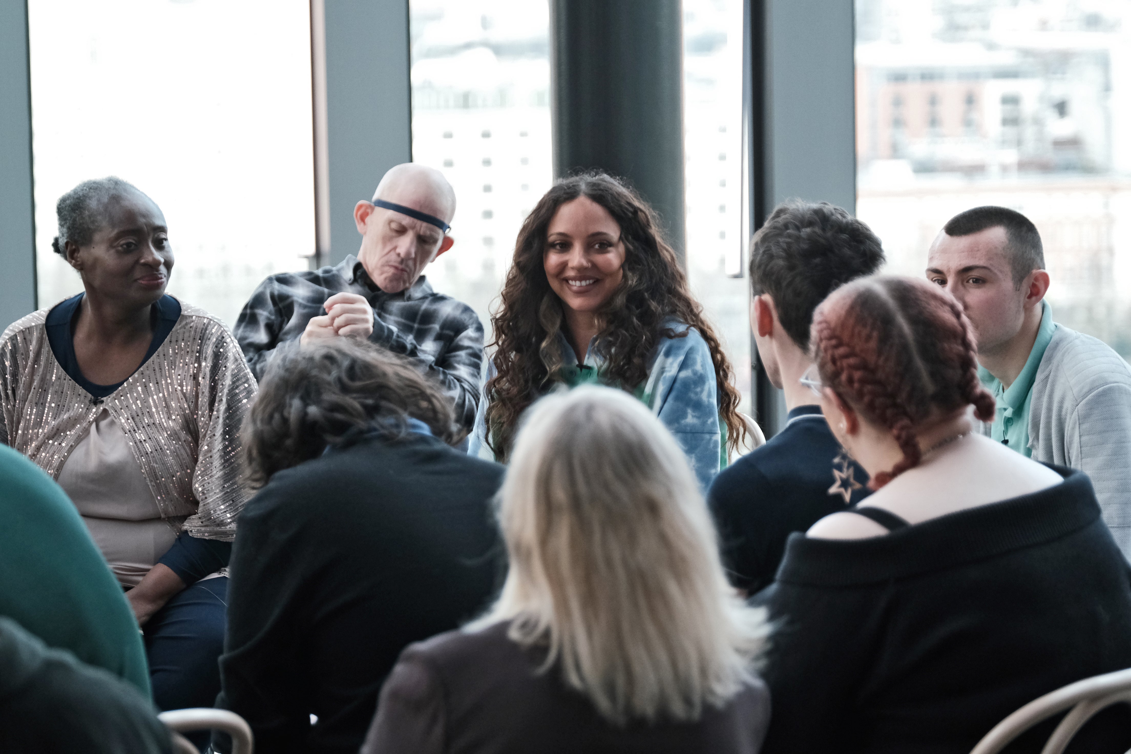 Little Mix’s Jade Thirlwall was interviewed by ‘The Assembly’ cast, following in the footsteps of Michael Sheen, Danny Dyer and David Tennant