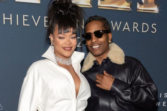 <p>A$AP Rocky teased the name of his third baby with Rihanna</p>