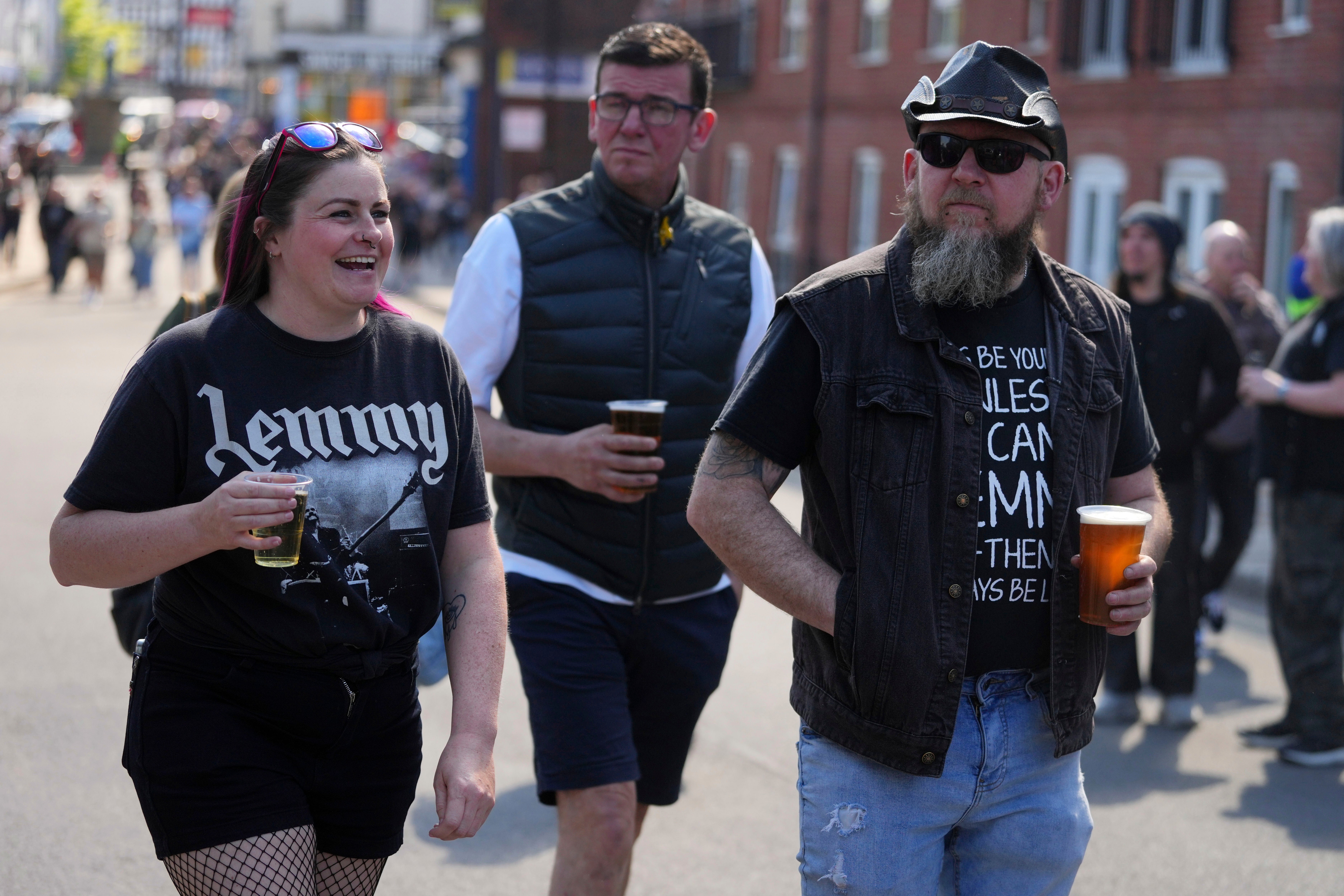 Britain Motorhead Lemmy Commemoration