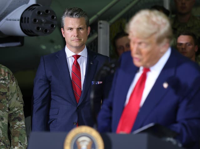 <p>Defense Secretary Pete Hegseth has directed the department to start moving out transgender members of the military as early as next month</p>