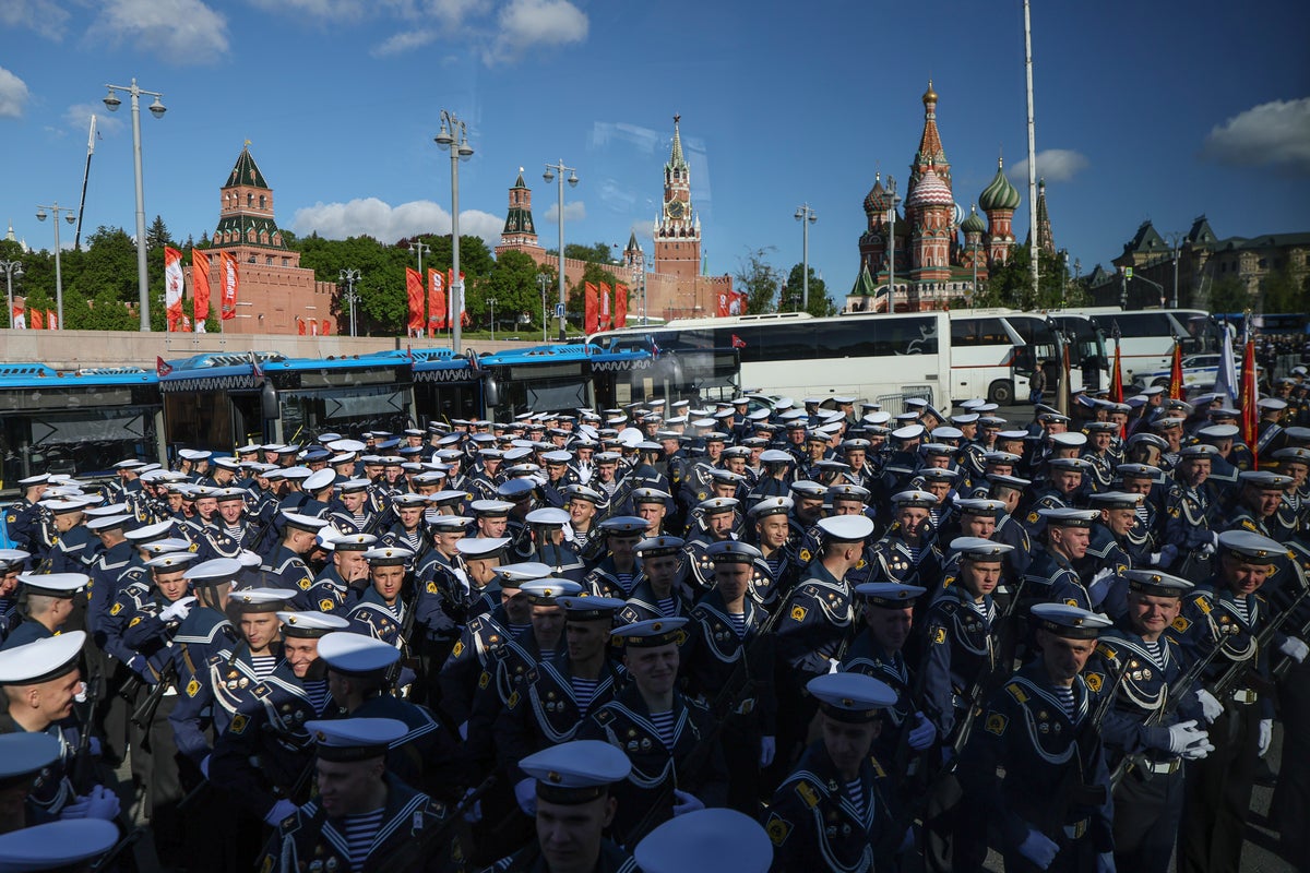 Ukraine-Russia war latest: ‘Drones used in invasion’ shown in Putin’s VD parade while Chinese troops join march