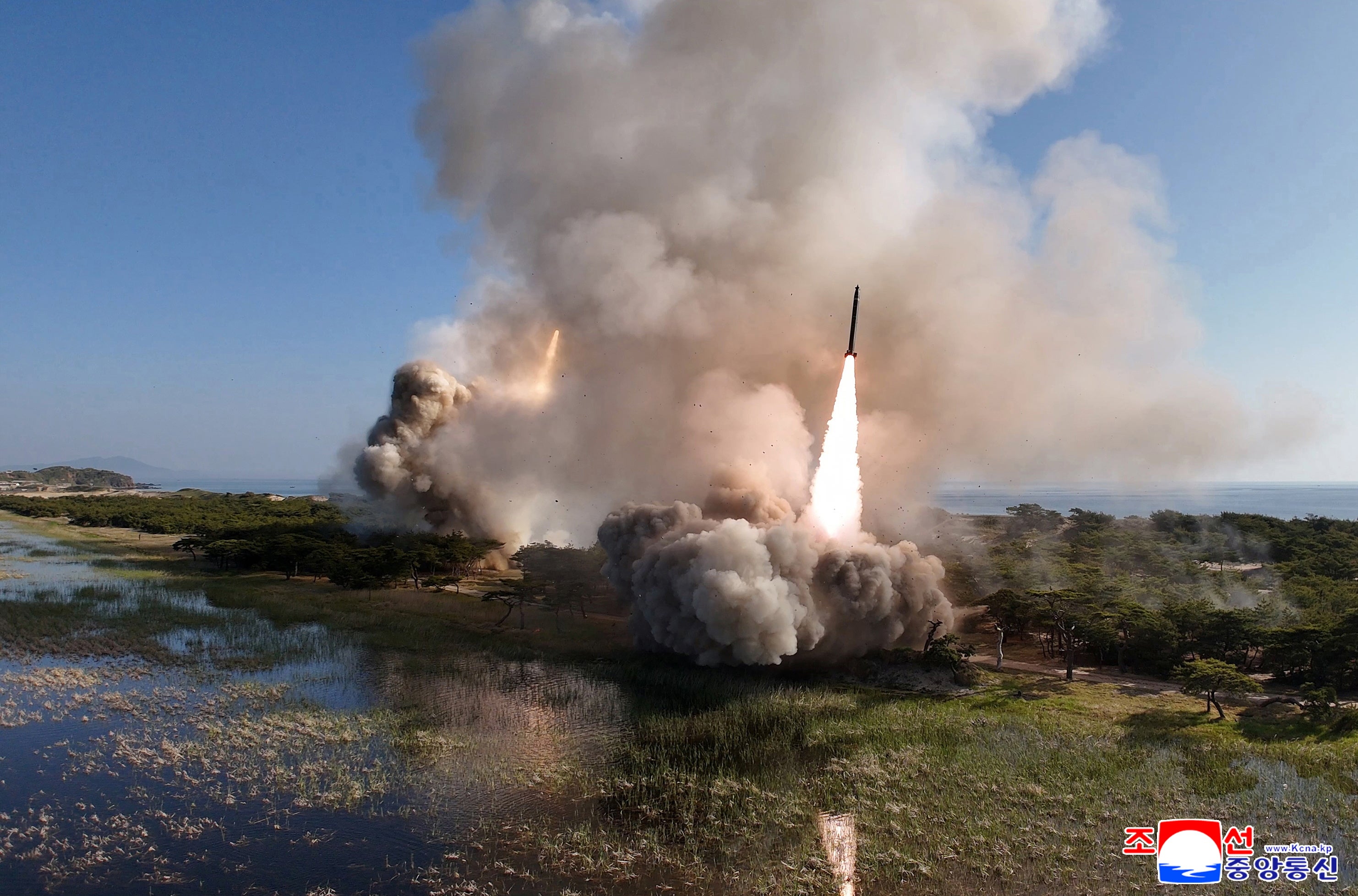 North Korea conducts joint strike drill with long-range artillery and missile units