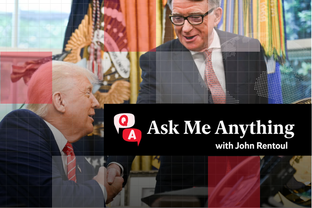 <p>Ask John Rentoul Anything on the US-UK trade deal</p>