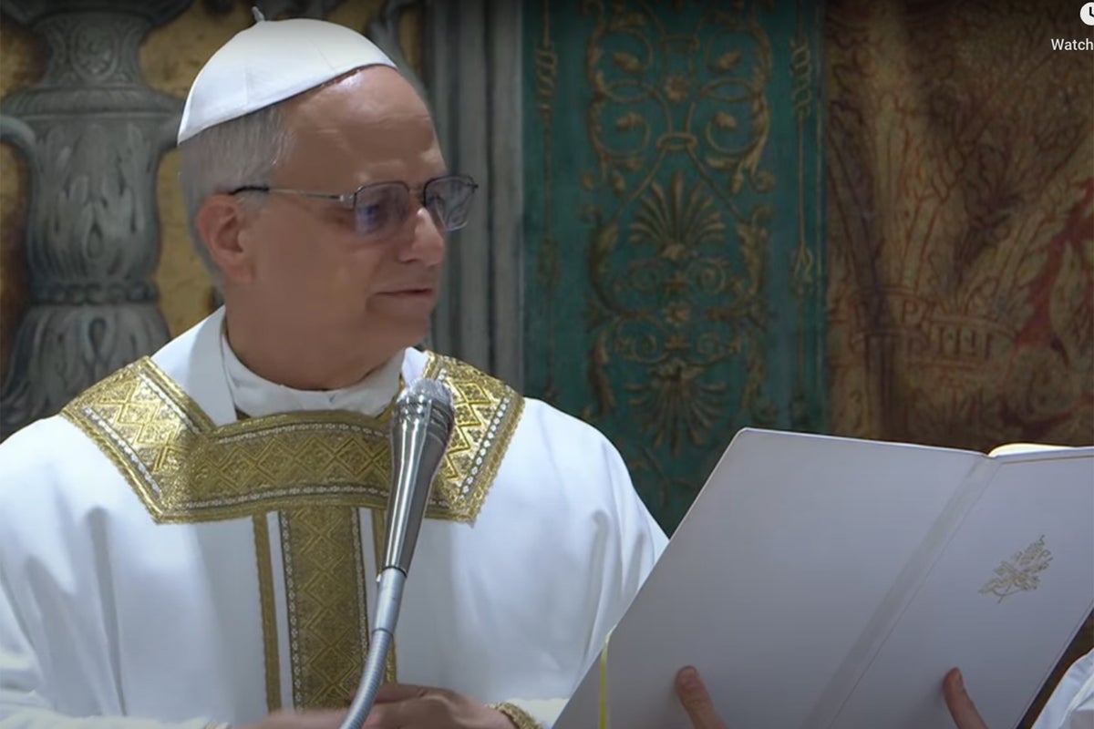 Pope Leo XIV live: New American pontiff Robert Prevost holds first Mass amid claims he’s ‘anti-Trump’