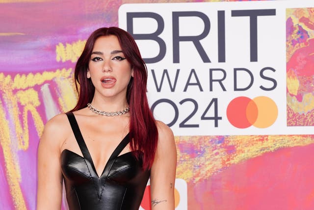 Dua Lipa and many others have signed a letter to the Prime Minister (Ian West/PA)