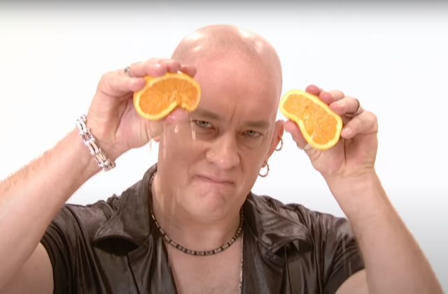 <p>Tom Hanks in a 2006 SNL skit</p>