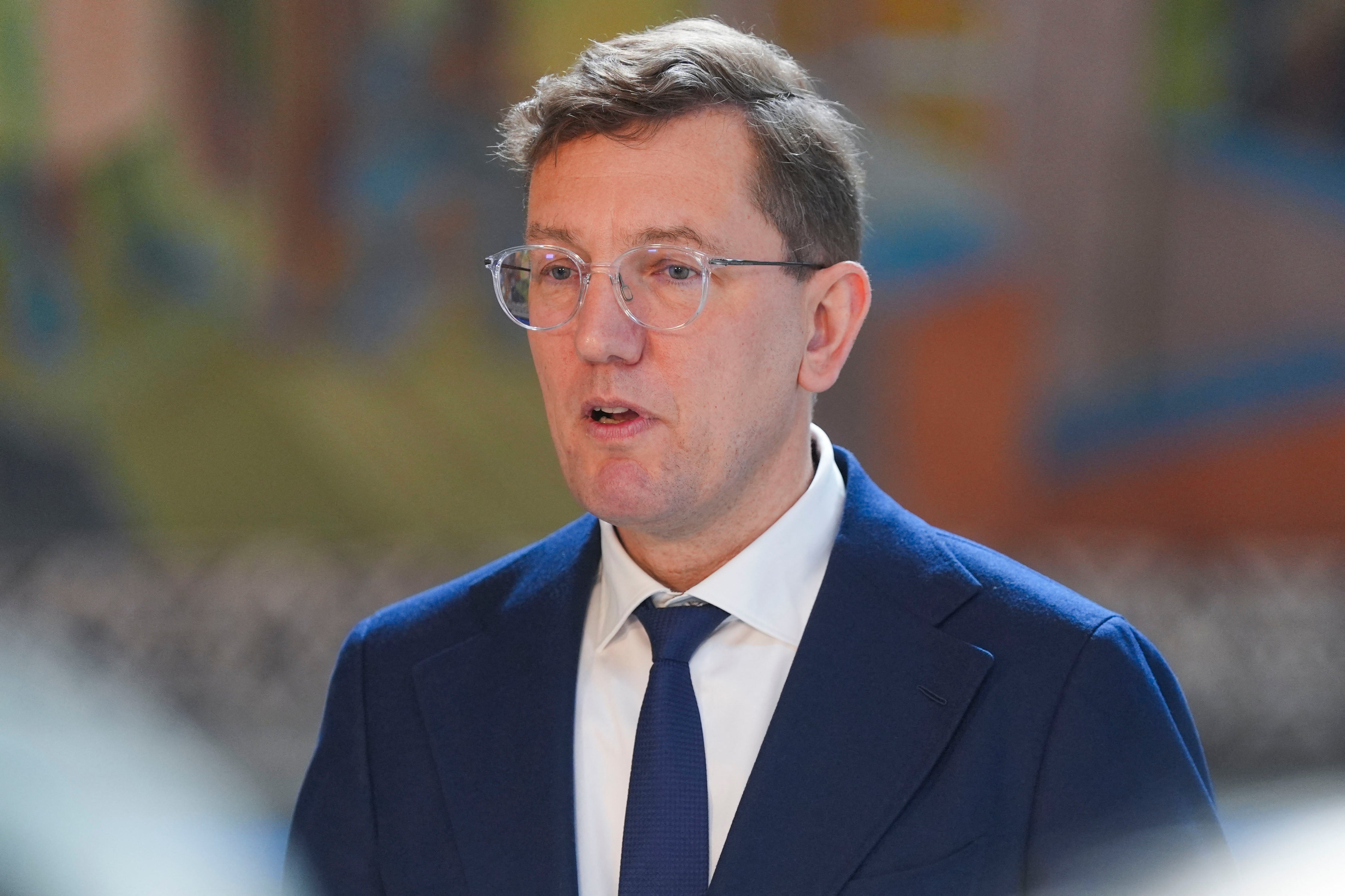 Estonia's Prime Minister Kristen Michal
